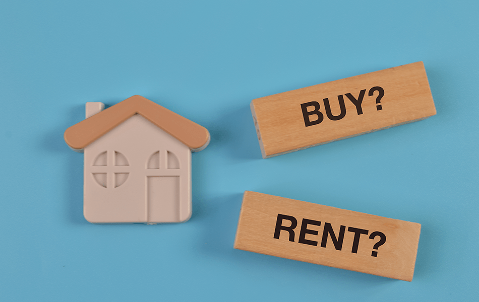 rent or buy illustration