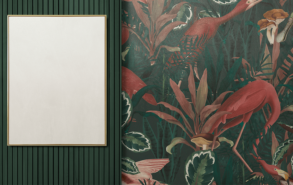 Wall Floral Mural