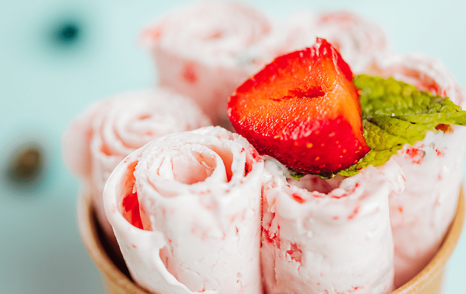 Icy desserts