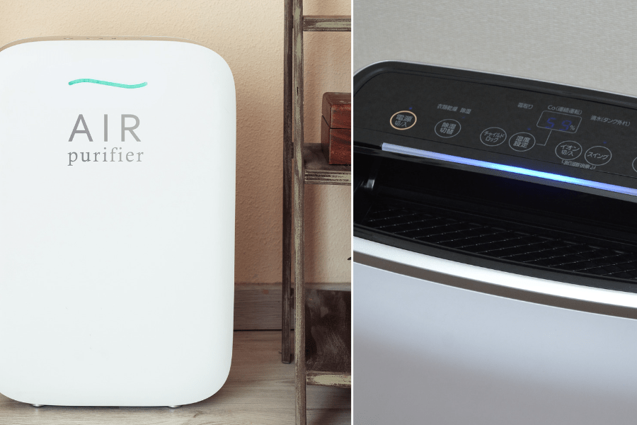 Purifier vs Dehumidifier