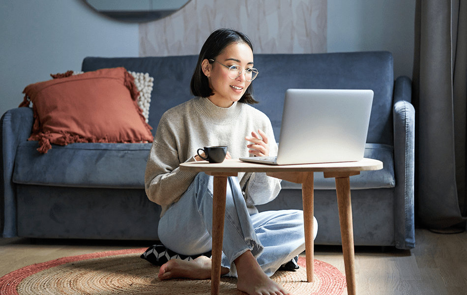 working from home