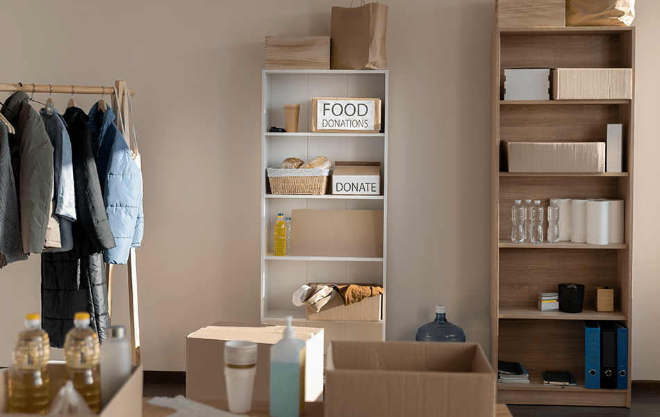 decluttering